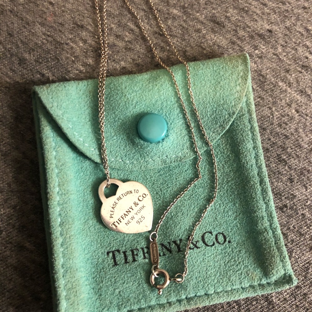 Return to Tiffany 16” small heart necklace